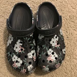 Floral Crocs